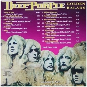 Deep Purple. Golden Ballads (1968-1993)
